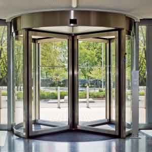 درب اتوماتیک شیشه ای گردان درب اتوماتیک شیشه ای گردان